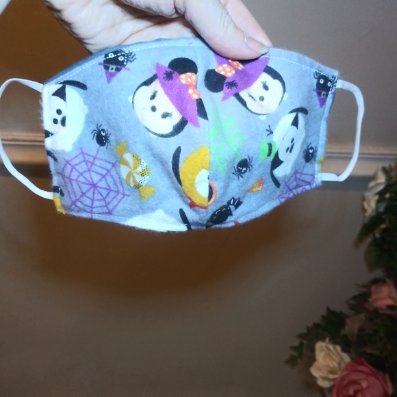 3/$18 Handmade Kid's Disney Characters Halloween Face Mask - Picture 3 of 3
